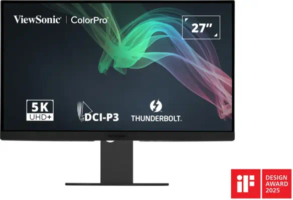 Viewsonic VP2788-5K écran plat de PC 68,6 cm (27") 5120 x 2880 pixels 5K Ultra HD LED Noir - Ecran Ordinateur - visuel 6