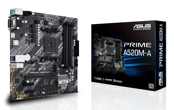 PRIME A520M-A II/CSM - Asus - Carte mère - visuel 1