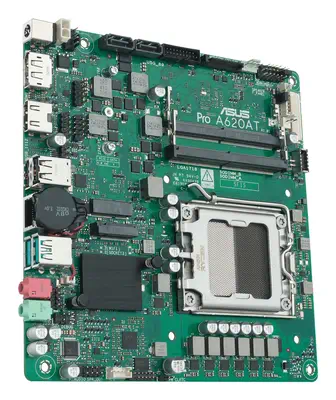 ASUS Pro A620AT-CSM AMD A620A Emplacement AM5 Thin Mini ITX - Asus - Carte mère - visuel 5