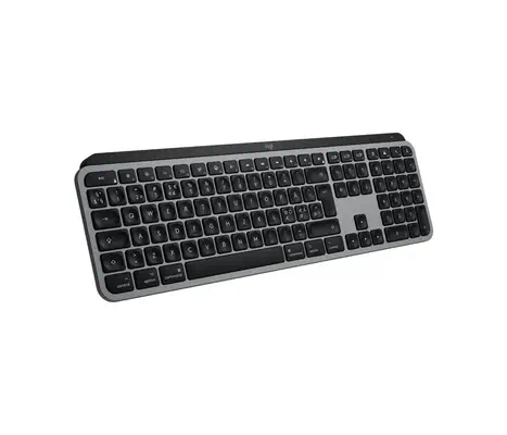 Logitech MX Keys S for Mac clavier Maison Bluetooth QWERTY Nordique Gris - Clavier - visuel 2