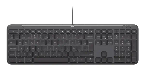 Logitech 920-013347 clavier Souris incluse maison/bureau USB QWERTY Nordique Graphite - Clavier - visuel 4