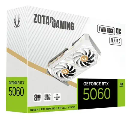 GAMING GeForce RTX 5060 Twin Edge OC White Edition - Zotac - Carte graphique - visuel 7