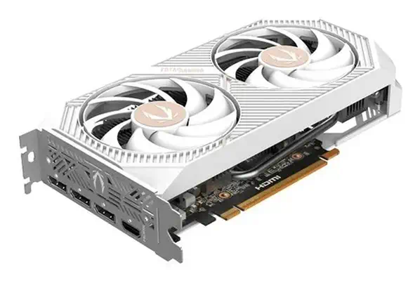 GAMING GeForce RTX 5060 Twin Edge OC White Zotac - visuel 1 - hello RSE - Système de refroidissement robuste