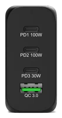 Port Designs 902107EU chargeur d'appareils mobiles Universel Noir Port Designs - visuel 1 - hello RSE - Capacité de charge efficace