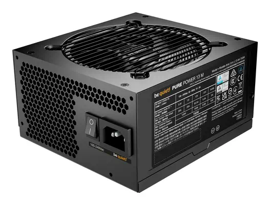 Pure Power 13 M 750 W | Alimentation ATX 3.1, semi-passive, 80 Plus Gold - be quiet! - Chargeur et alimentation - visuel 9
