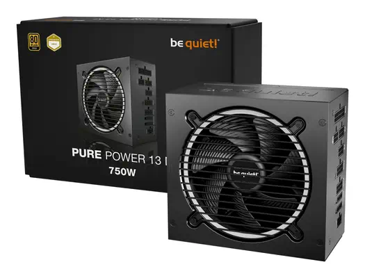 Pure Power 13 M 750 W | Alimentation ATX 3.1, semi-passive, 80 Plus Gold - be quiet! - Chargeur et alimentation - visuel 8