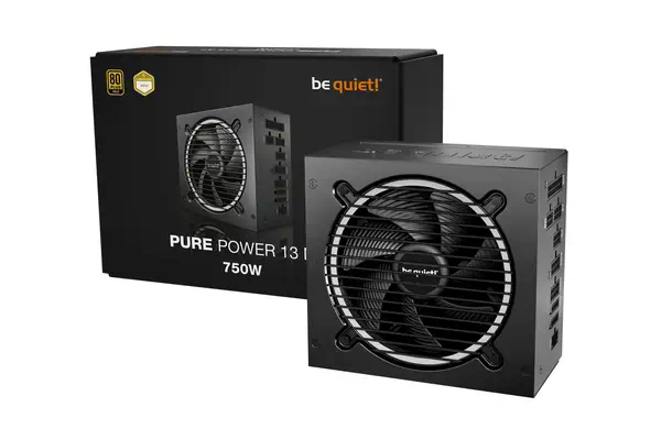Pure Power 13 M 750 W | Alimentation ATX 3.1, semi-passive, 80 Plus Gold - be quiet! - Chargeur et alimentation - visuel 2