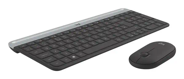 Logitech 920-009188 clavier Souris incluse Universel RF sans fil QWERTZ Allemand Graphite - Clavier - visuel 9