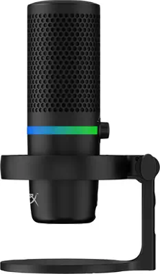 HyperX DuoCast - microphone USB (noir) - Éclairage RGB - Clavier - visuel 2