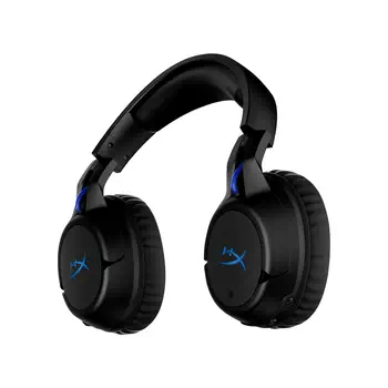 HyperX Cloud Flight - Casque de jeu sans fil (noir-bleu) - PS5-PS4 livraison rapide