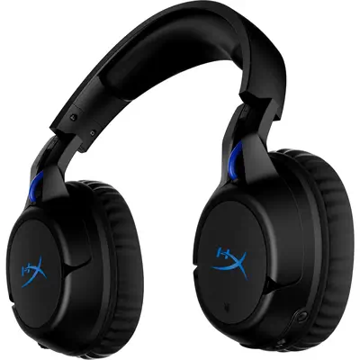 HyperX Cloud Flight - Casque de jeu sans fil (noir-bleu) - PS5-PS4 - Clavier - visuel 5