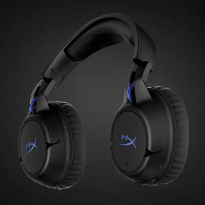 HyperX Cloud Flight - Casque de jeu sans fil (noir-bleu) - PS5-PS4  - Casque Micro - visuel 7