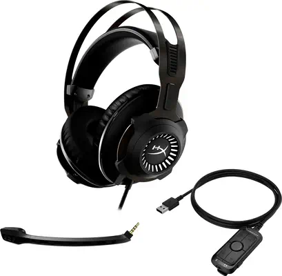 HyperX Cloud Revolver – Casque de jeu + 7.1 (Gunmetal) - Clavier - visuel 6