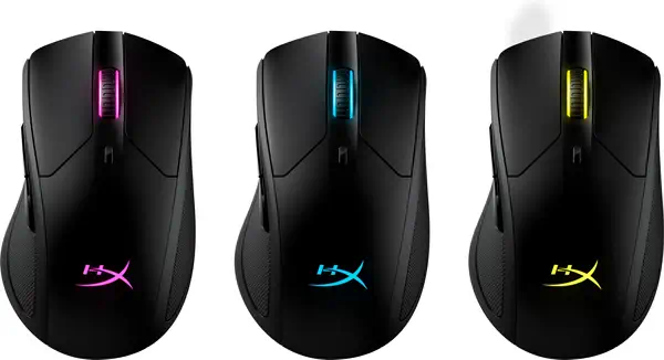 Souris sans fil HyperX Pulsefire Plus - Souris de jeu sans fil (noire) - Clavier - visuel 5
