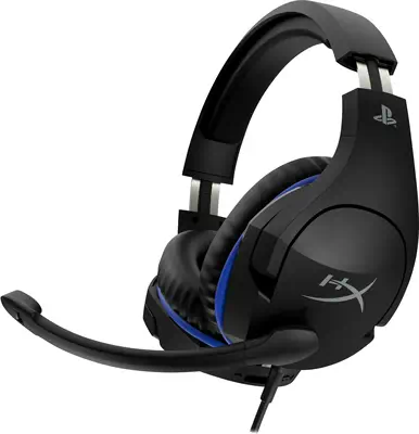 HyperX Cloud Stinger – Casque de gaming – PS5-PS4 (noir/bleu) - Clavier - visuel 2