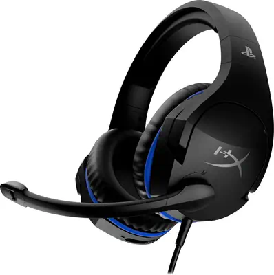HyperX Cloud Stinger – Casque de gaming – PS5-PS4 (noir/bleu) - Clavier - visuel 3