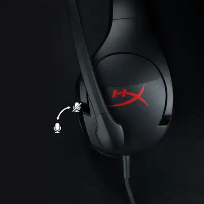 Casque HyperX Cloud Brochureer - Gaming (noir rouge) - Clavier - visuel 8