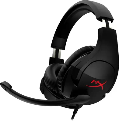 Casque HyperX Cloud Brochureer - Gaming (noir rouge) Hyper - visuel 1 - hello RSE - Qualité audio immersive conçue pour le jeu
