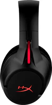 HyperX Cloud Flight - Casque pour jeux sans fil (noir rouge) - Clavier - visuel 3