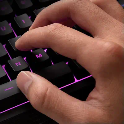RGB hyperX core en alliage - Clavier de jeu (disposition FR) - Hyper - visuel 4