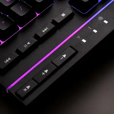 RGB hyperX core en alliage - Clavier de jeu (disposition FR) - Hyper - visuel 2