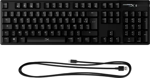 Origine en alliage HyperX - Clavier mécanique de jeu - Rouge HX (disposition FR) - visuel 4