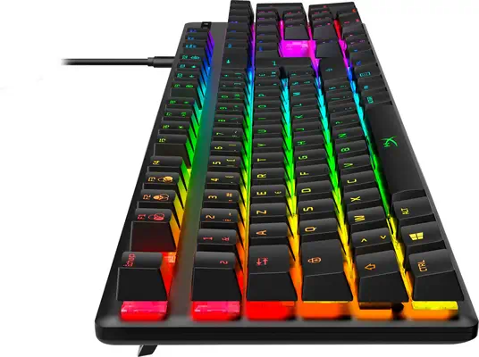 Origine en alliage HyperX - Clavier mécanique de jeu - Rouge HX (disposition FR) - visuel 3