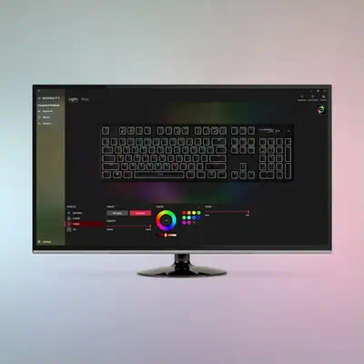 Origine en alliage HyperX - Clavier mécanique de Hyper - visuel 1 - hello RSE - Corps entier en aluminium destiné à l'aviation