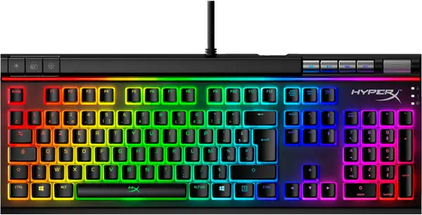 HyperX Pudding Keycaps - Full Key Set - ABS - Black (FR Layout) - Clavier - visuel 2