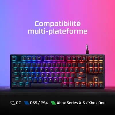 HyperX Alloy Origins Core PBT HX Red - Clavier de jeu mécanique - visuel 9