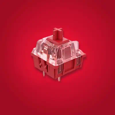 HyperX Alloy Origins Core PBT HX Red - Hyper - visuel 1 - hello RSE - Design robuste : corps fabriqué dans un aluminium conçu pour l’aviation