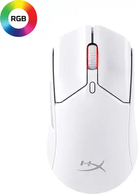 HyperX Pulsefire Haste 2 - Souris sans fil gaming (blanc) - Clavier - visuel 9