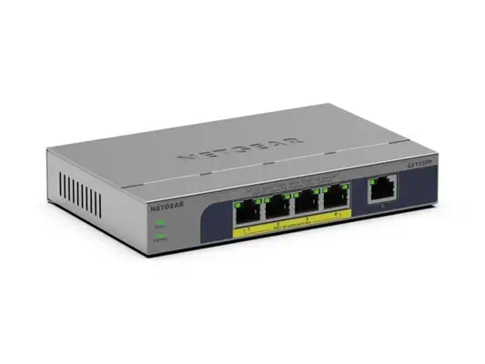 NETGEAR GS105PP Non-géré Gigabit Ethernet (10/100/1000) Connexion Ethernet, supportant l'alimentatio - Netgear - Switchs et Hubs - visuel 1