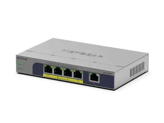 NETGEAR GS105PP Non-géré Gigabit Ethernet (10/100/1000) Connexion Ethernet, supportant l'alimentatio - Netgear - Switchs et Hubs - visuel 3