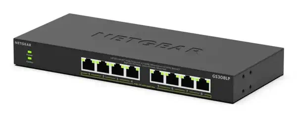 NETGEAR GS308LP Non-géré Gigabit Ethernet (10/100/1000) Connexion Ethernet, supportant l'alimentatio - Netgear - Switchs et Hubs - visuel 3