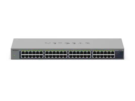 NETGEAR GS748 Non-géré Gigabit Ethernet (10/100/1000) Connexion Ethernet, supportant l'alimentation  - Netgear - Switchs et Hubs - visuel 1