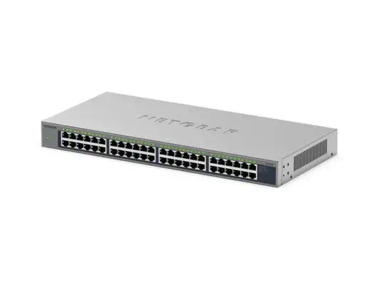 NETGEAR GS748 Non-géré Gigabit Ethernet (10/100/1000) Connexion Ethernet, Netgear - visuel 1 - hello RSE - Performances fiables