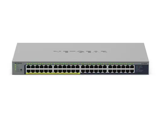 NETGEAR GS748PP Non-géré Gigabit Ethernet (10/100/1000) Connexion Ethernet, supportant l'alimentatio - Netgear - Switchs et Hubs - visuel 1