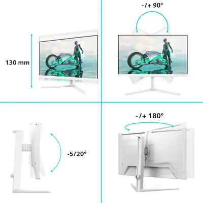 Philips 27M2N3501PA/00 écran plat de PC 68,6 cm Philips - visuel 1 - hello RSE - Enceintes stéréo intégrées pour du pur multimédia