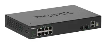D-Link DGS-1530-10 Géré L2 Gigabit Ethernet (10/100/1000) Noir meilleur prix
