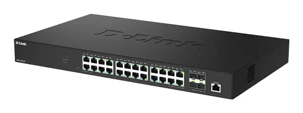 D-Link DMS-1250-28/E commutateur réseau Géré L2 2.5G Ethernet (100/1000/2500) Noir - Switchs et Hubs - visuel 3