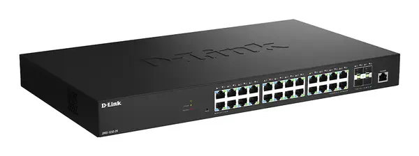 D-Link DMS-1250-28/E commutateur réseau Géré L2 2.5G Ethernet (100/1000/2500) Noir - Switchs et Hubs - visuel 2