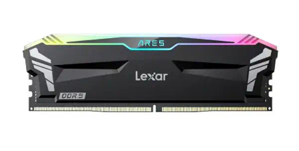 Lexar ARES RGB module de mémoire 32 Go 2 x 16 Go DDR5 ECC - Mémoire - visuel 1