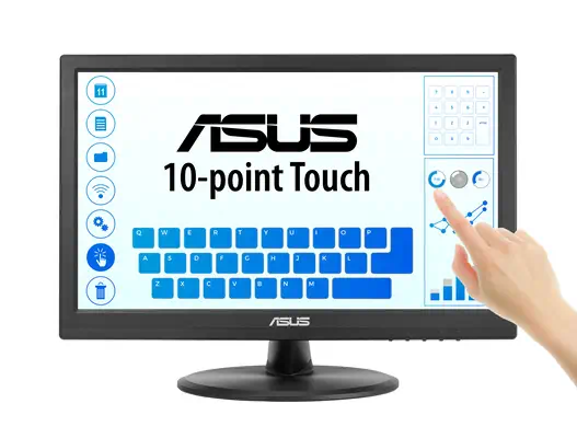 ASUS Touch VT169HE écran plat de PC 39,6 cm (15.6") 1920 x 1080 pixels Full HD LED Écran tactile Des - Asus - Ecran Ordinateur - visuel 5