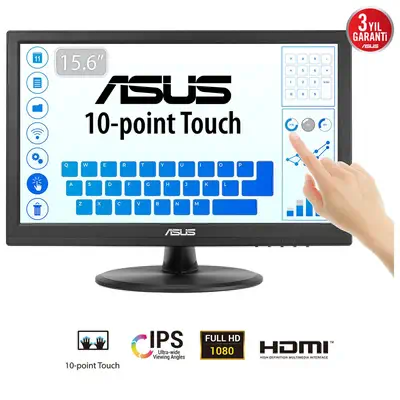 ASUS Touch VT169HE écran plat de PC 39,6 cm (15.6") 1920 x 1080 pixels Full HD LED Écran tactile Des - Asus - Ecran Ordinateur - visuel 9