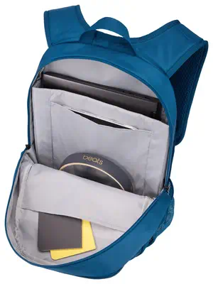 Case Logic Jaunt WMBP215 Dark Teal 39,6 cm (15.6") Sac à dos Bleu - Sacoche & Housse - visuel 7