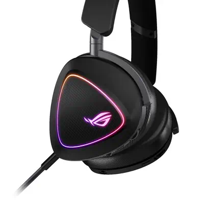 ASUS ROG DELTA II Casque Avec fil &sans fil Arceau Gaming USB Type-C Bluetooth Noir - Asus - Casque Micro - visuel 2