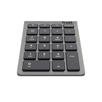 Trust Xalas clavier numérique PC portable/de bureau RF sans fil Argent - Clavier - visuel 2