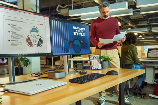 Station d’accueil HP Thunderbolt 4 G6 100 W - Station d'accueil pour portable - visuel 10