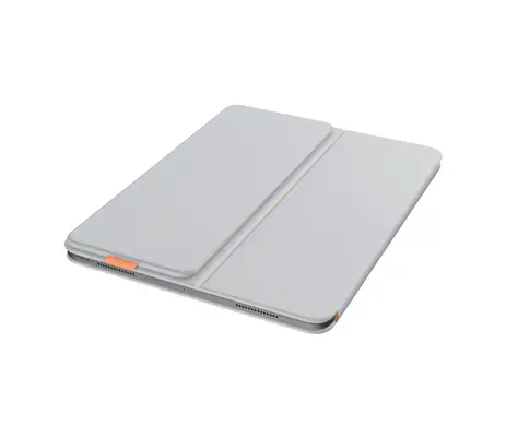 Logitech Flip Folio AZERTY Français Bluetooth Gris clair - Accessoires Tablette - visuel 3